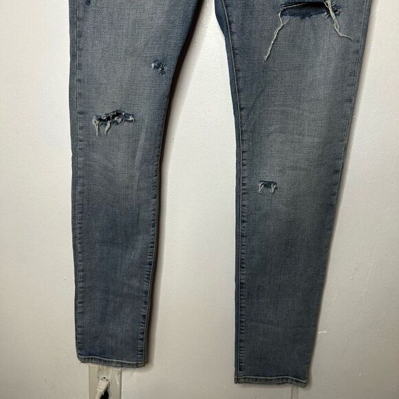 Scotch & Soda Essentials Ralston Slim Organic Cotton Men's Jeans Size 28x32 Aqua - Picture 6 of 16